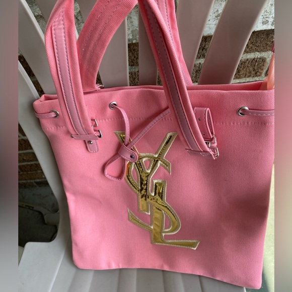 NWOT Authentic YVES SAINT LAURENT TOTE BAG - Picture 4 of 8